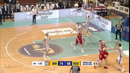 Musa poenom diže publiku na noge [BiH-Rusija]