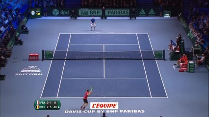 Tennis - Coupe Davis : Goffin lance la Belgique