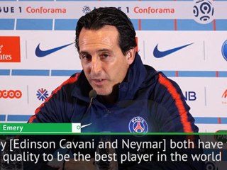 Neymar and Cavani need each other - Emery