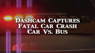 Fatal Car Crash Caught on Police Dashcam