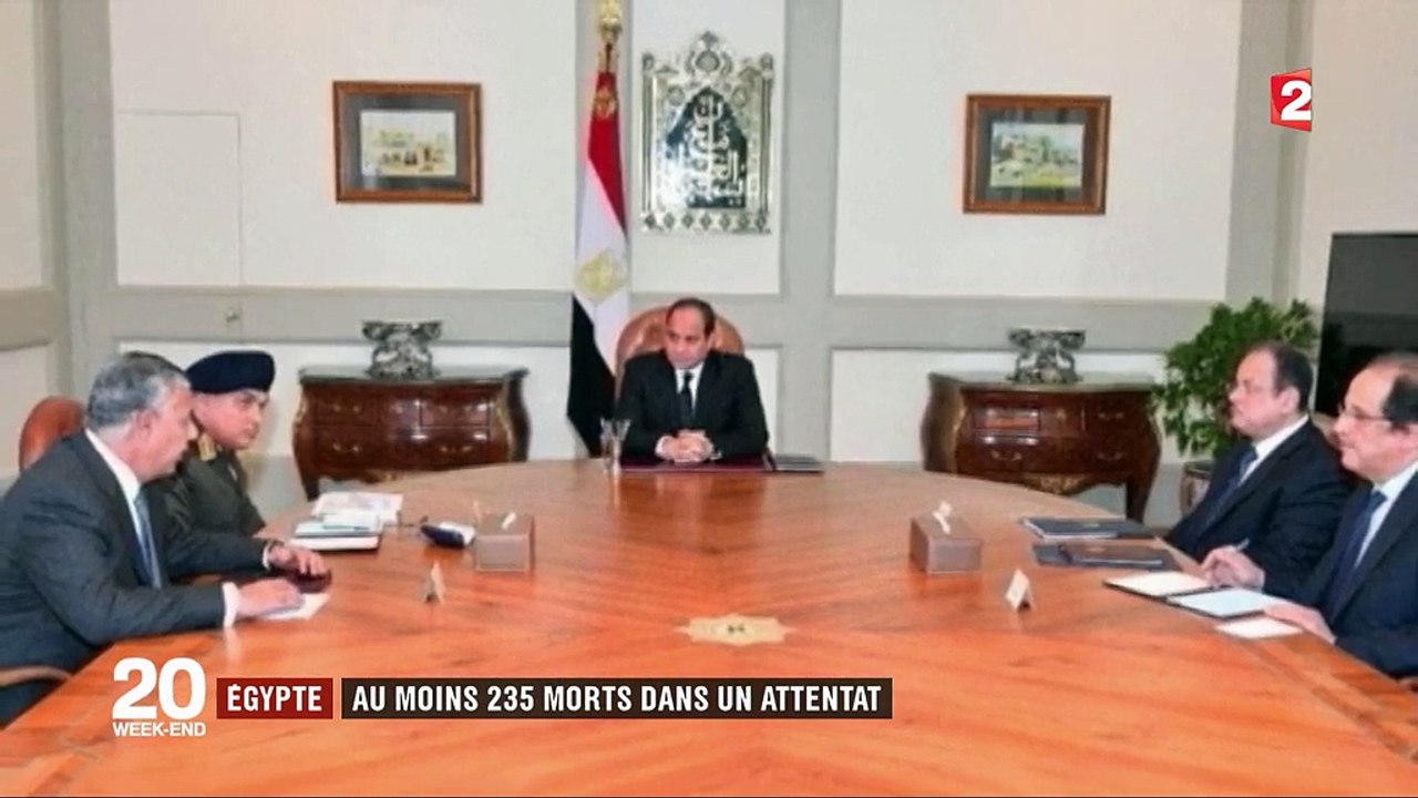 Égypte : au moins 235 morts dans un attentat contre une mosquée