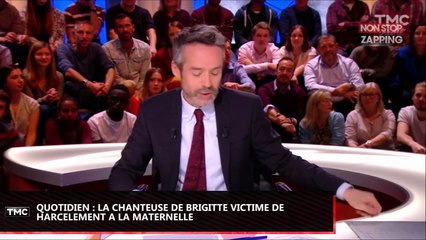 Quotidien : Aurélie Saada (Brigitte) harcelée sexuellement à la maternelle, son récit glaçant