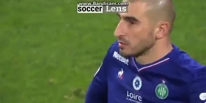 St Etienne 1 - 1 Strasbourg Jean-Eudes Aholou GOAL HD 24/11/2017 HD