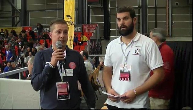 Trophée des Villes à Autun, l'Interview Boulistenaute Jeunes avec Thomas VIALLE équipe de PRIVAS