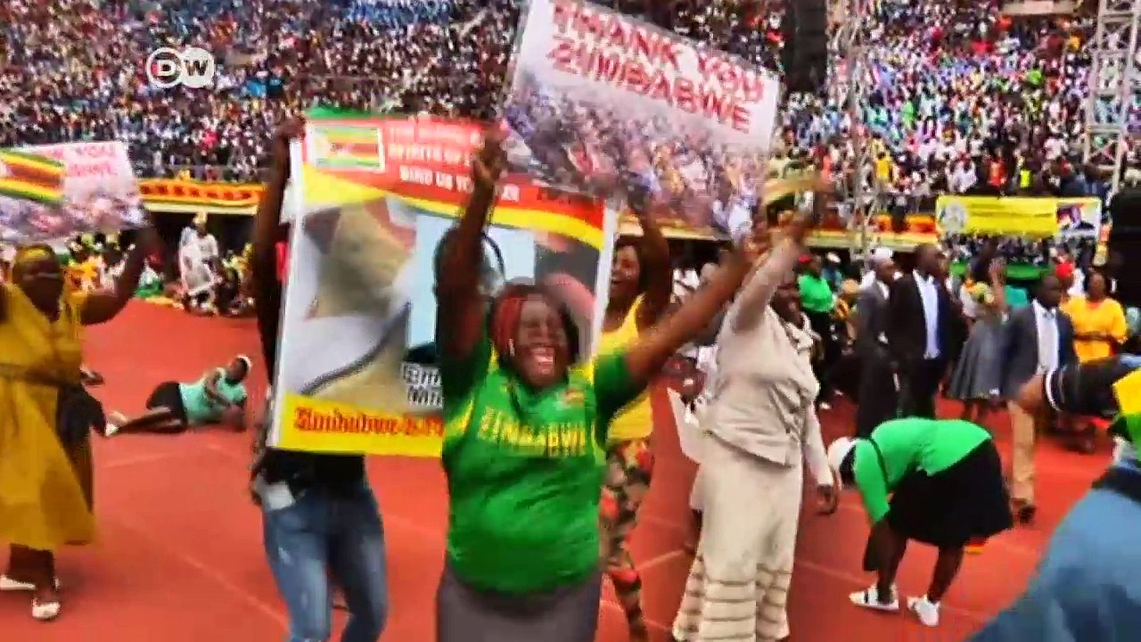 Machtwechsel in Simbabwe: Mnangagwa ist neuer Präsident | DW Deutsch
