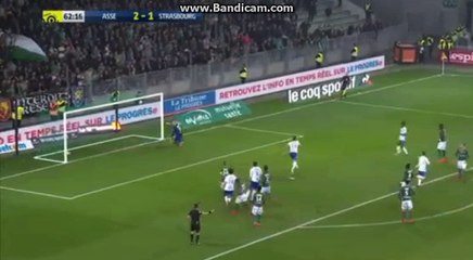 (Penalty) J.Martin Goal Saint-Etienne 2 - 2 Strasbourg 24.11.2017 HD