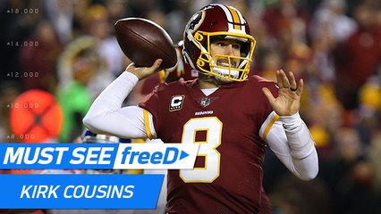 freeD: Go inside Cousins' helmet as he spies wide-open Crowder for TD | Week 12