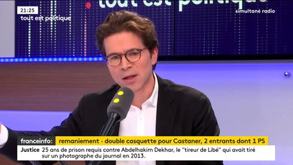 Remaniement ministériel : "La République en marche devient une auberge espagnole", estime Geoffroy Didier