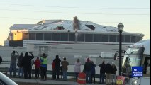 Cameraman Throws Tantrum As Bus Perfectly Obstructs Shot Of Georgia Dome Implosion