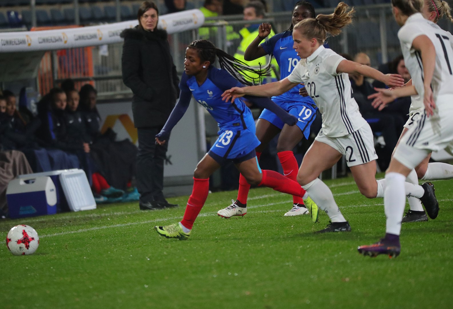 Allemagne France Feminine 4 0 Buts Et Occasions Video Dailymotion