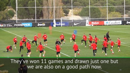 Simeone says Atleti on right path