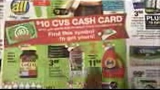 CVS 111917 ~ Part 1  Spend $30 Get $10 Cash Card