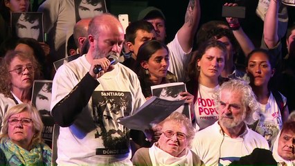 Peritos concluyen que activista Santiago Maldonado murió ahogado