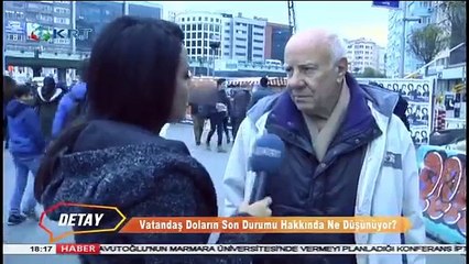 下载视频: Doların Yükselmesine Halk Ne Diyor? / Sokak Röportajı