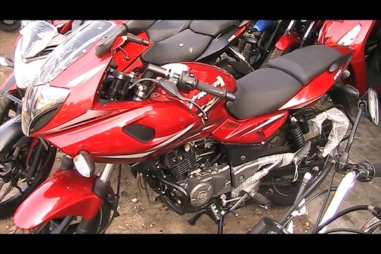 Bajaj Pulsar 220F DTSi !!!! BS 4 Walkaround !!!! Pulsar 220F Red