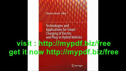 Technologies and Applications for Smart Charging of Electric and Plug-in Hybrid Vehicles