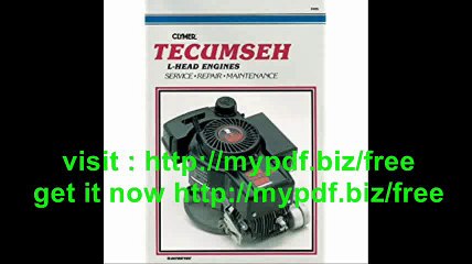 Tecumseh L-Head Engines