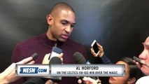 Al Horford Talks Celtics Bounce-Back Win - YouTube