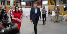 Premier Annastacia Palaszczuk Casts Vote in Queensland State Election