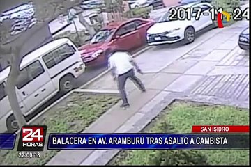 Balacera en San Isidro: Policía detiene a delincuentes tras asalto a cambista