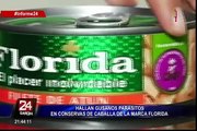 Marca Florida emitió comunicado por conservas en mal estado