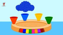 Learn Colors for Children with Color Balls Wooden Toys | Colours to Kids Learning Educational Video