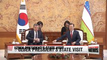 Uzbek President spends last full day in Seoul, cultivating friendship with S. Korea