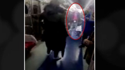 '유리창 와장창'...지하철 4호선 취객 난동 / YTN