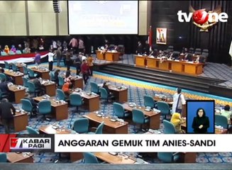 Anggaran Gemuk Tim Anies-Sandi