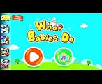 Baby Panda´s Daily Life - Toilet Training, Wash Hands, Bath, Eat - Learning Game for Kids