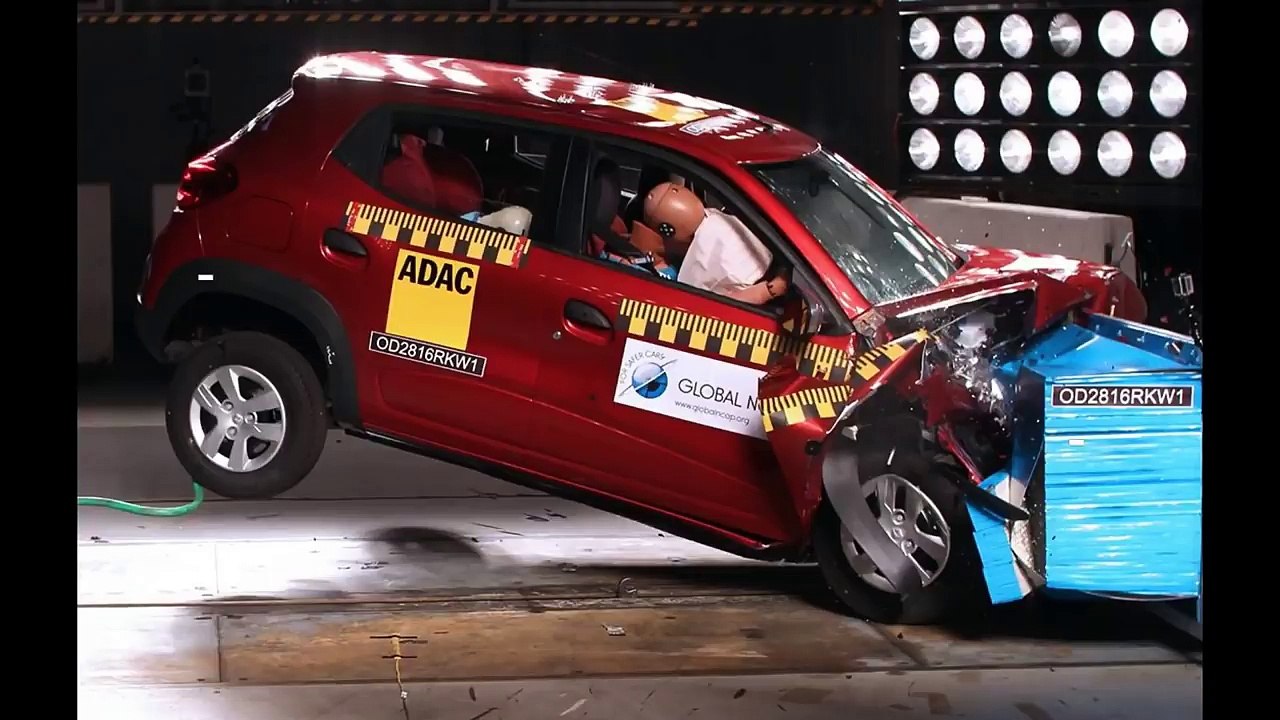 TOP 5 piores teste de colisão em carros nacionais