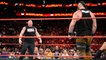 Brock Lesnar, Braun Strowmam Face to Face The Shield WWE Raw 25 November 2017 Brock Lesnar Vs. Roman