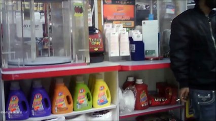 REAL LIFE & SUPERBOWL DISCUSSION AT DETROIT GAS STATION