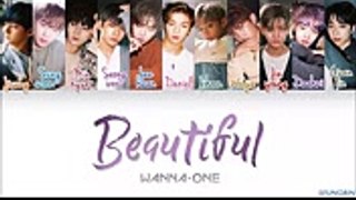 Wanna One (워너원) - 'Beautiful' [Color Coded HanRomEng lyrics]