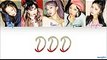 EXID (이엑스아이디) 'DDD(덜덜덜)' [Color Coded HanRomEng lyrics]