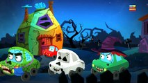 Little Red Car | Trick Or Treat | Spooky Halloween Videos For Toddlers by Kids Channel