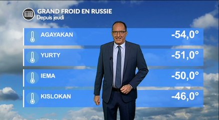 Grand froid en Russie : jusqu'à -54° !