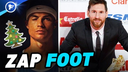 Zap Foot : Messi Soulier d'Or, Noël avec CR7