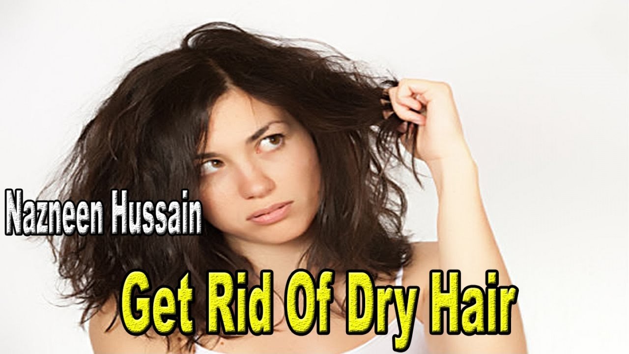 Get Rid Of Dry Hair (Homemade Remedies)