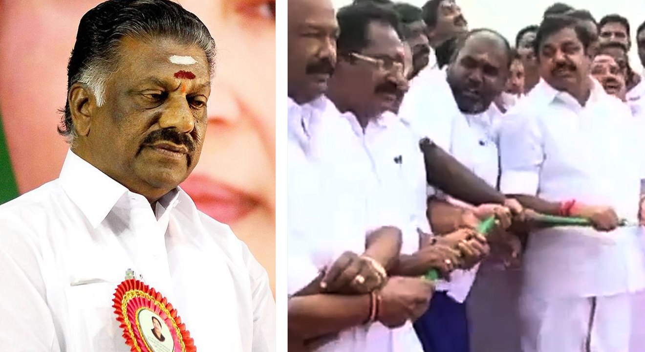 மதுரையில் முதல்வர் எடப்பாடி விழாவில் ஓபிஎஸ் அணி...