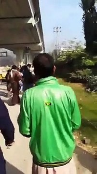 Protesters Badly Beaten Alone Police Officers