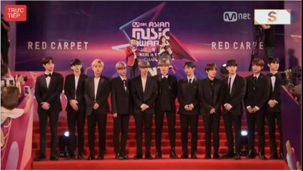 251117 Mnet 아시안 뮤직 어워드 2017 - 워너원 WANNA ONE @ Red Carpet