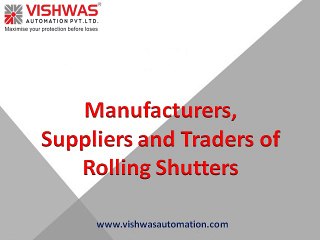 Tải video: Manufacturers Suppliers and Traders of Rolling Shutters | High Speed doors