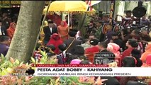 Kedatangan Presiden Jokowi dan Ibu Iriana di Acara Kahiyang-Bobby
