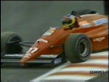 Gran Premio del Giappone 1988: Uscita di Alboreto e sorpasso di S. Nakajima a Martini