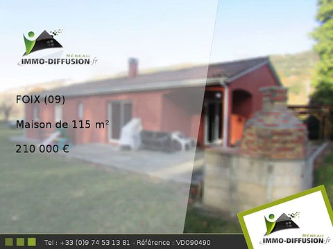 Maison A vendre Foix 115m2 - 210 000 Euros