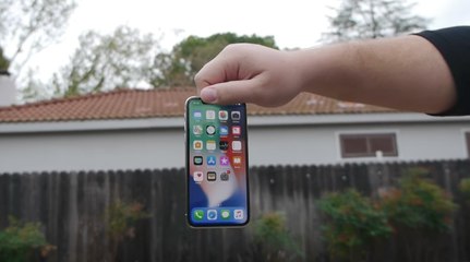 iPhone X DROP TEST - The most Expensive glass ever on a smartphone!!