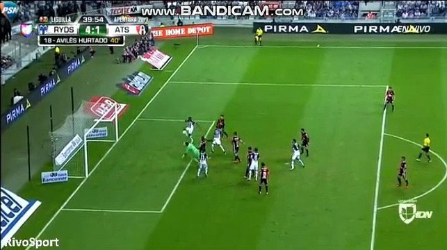 Aviles Hurtado Goal ~ CF Monterrey vs Atlas 4-1