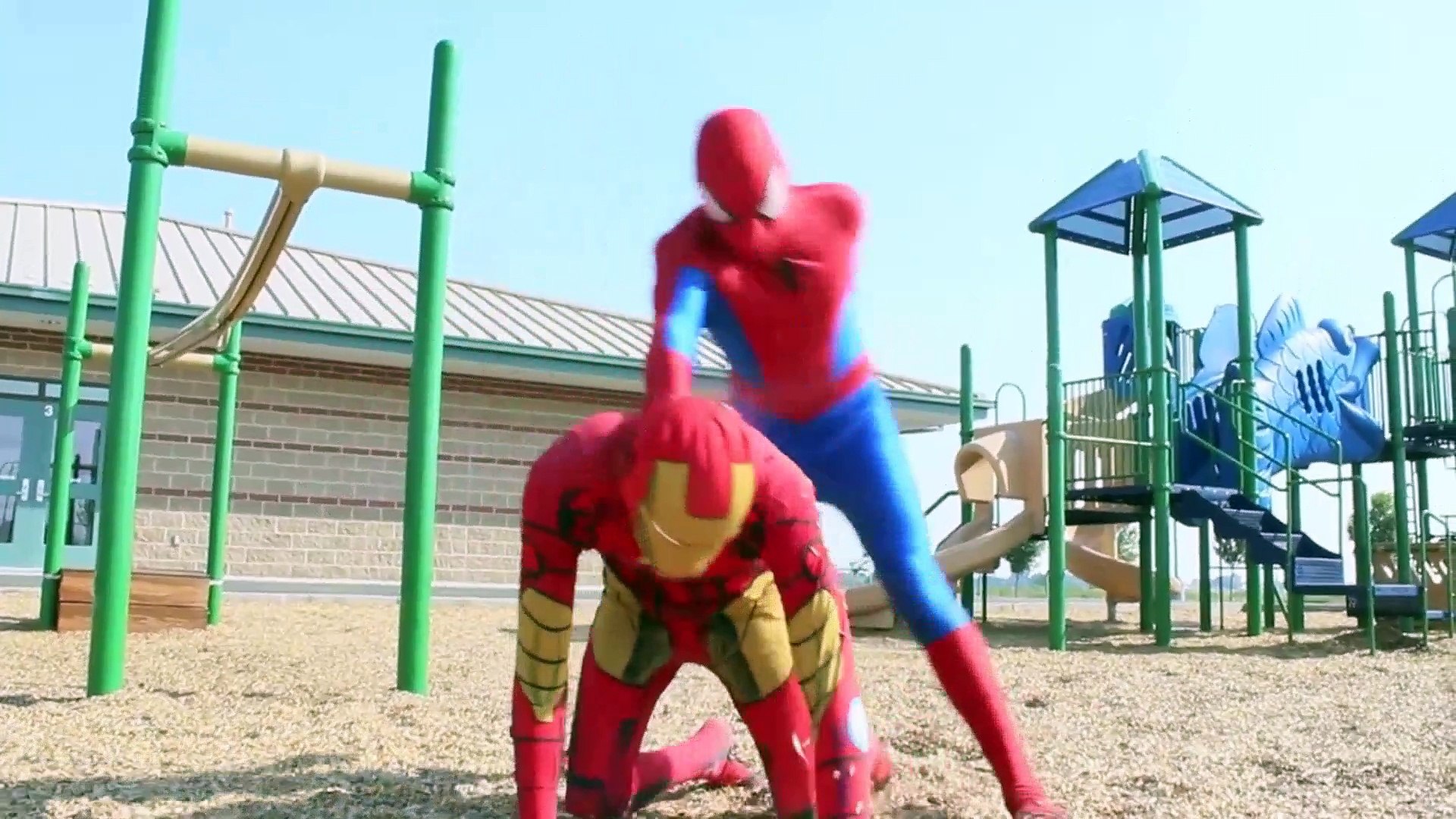 Spiderman vs Iron Man vs Superman vs Hulk - Real Life Superhero Fight -  Death Match! | Superheroes | Spiderman | Superman | Frozen Elsa | Joker -  video Dailymotion