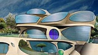 Elegant Futuristic House by Architect Pavie